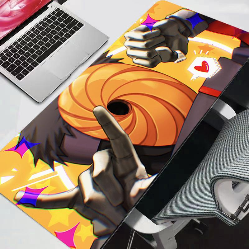 Naruto XXL Rubber Large PC Mousepad Gamer Gaming Mouse Pads Desk Keyboard Mat Computer Laptop Mat durable anime