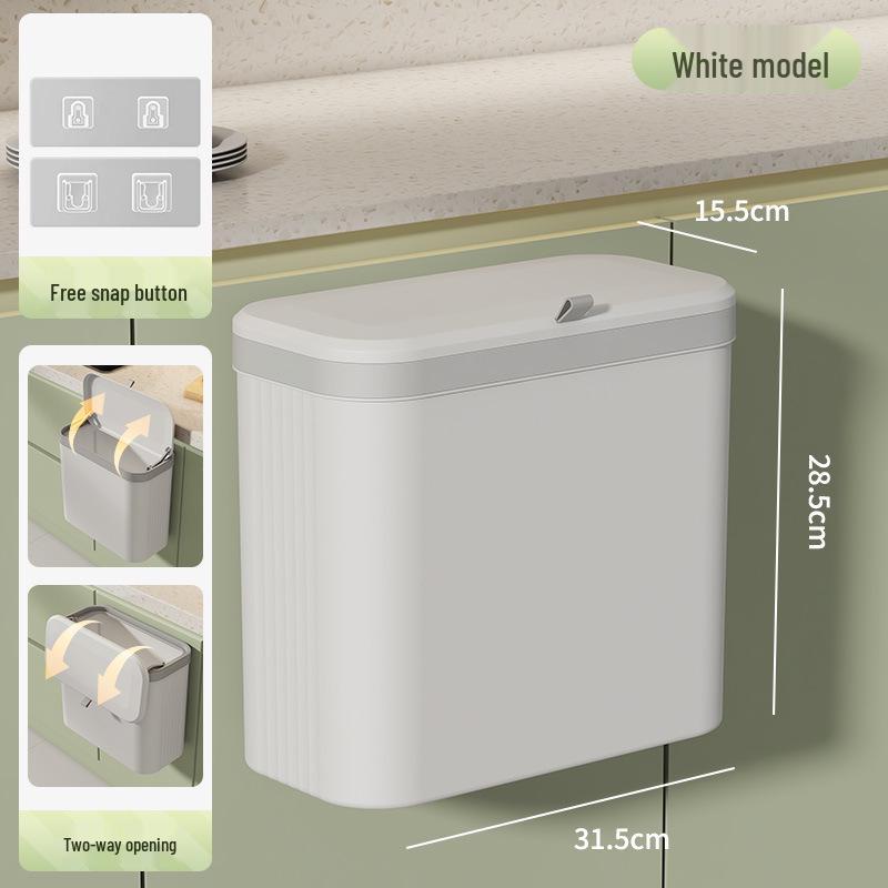 2025 Smart Induction Trash Can: Automatic, Hygienic, Light Luxury Design for Home