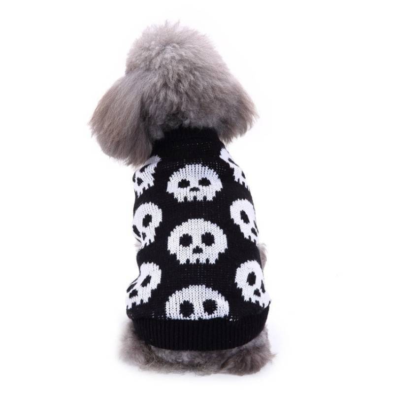 Christmas Santa Pet Sweater Knitted Wool For Small Dogs And Cats