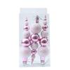 Hand-Painted Flat Candy Christmas Tree Ornament Set