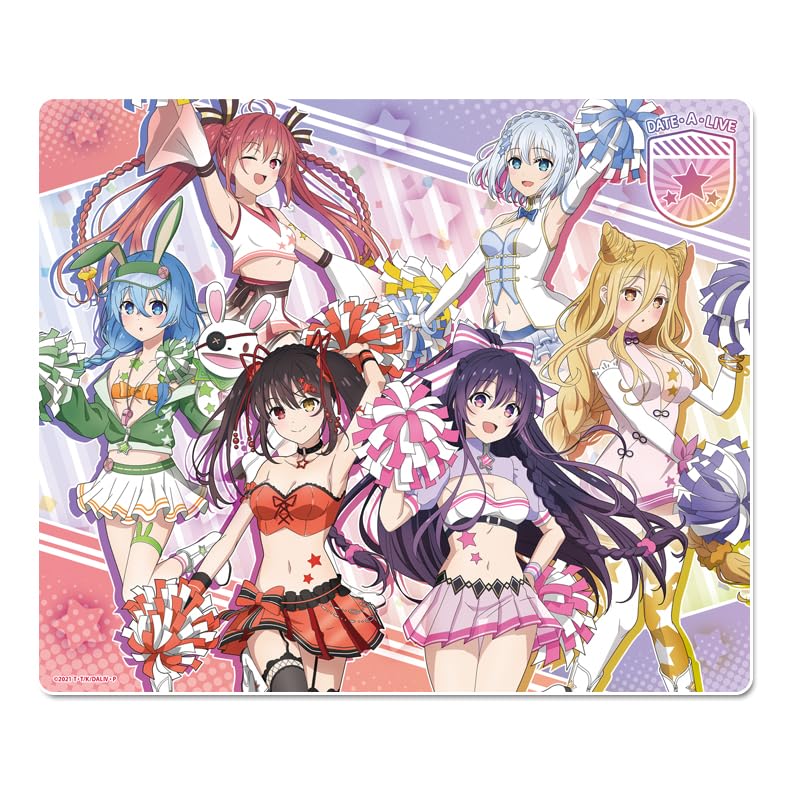 Date A Live IV Original Illustration Mouse Pad Cheerleader