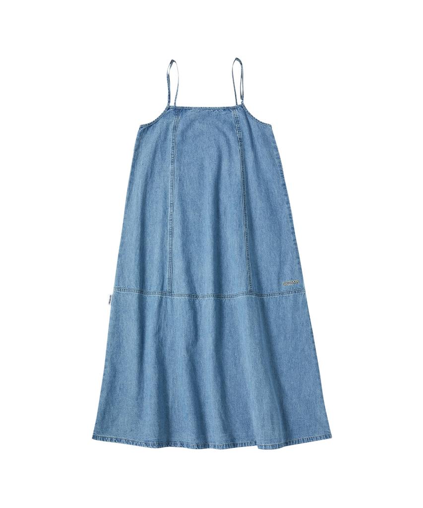 Outdoor Products Women'S Denim Sleeveless Dress (Light Blue)