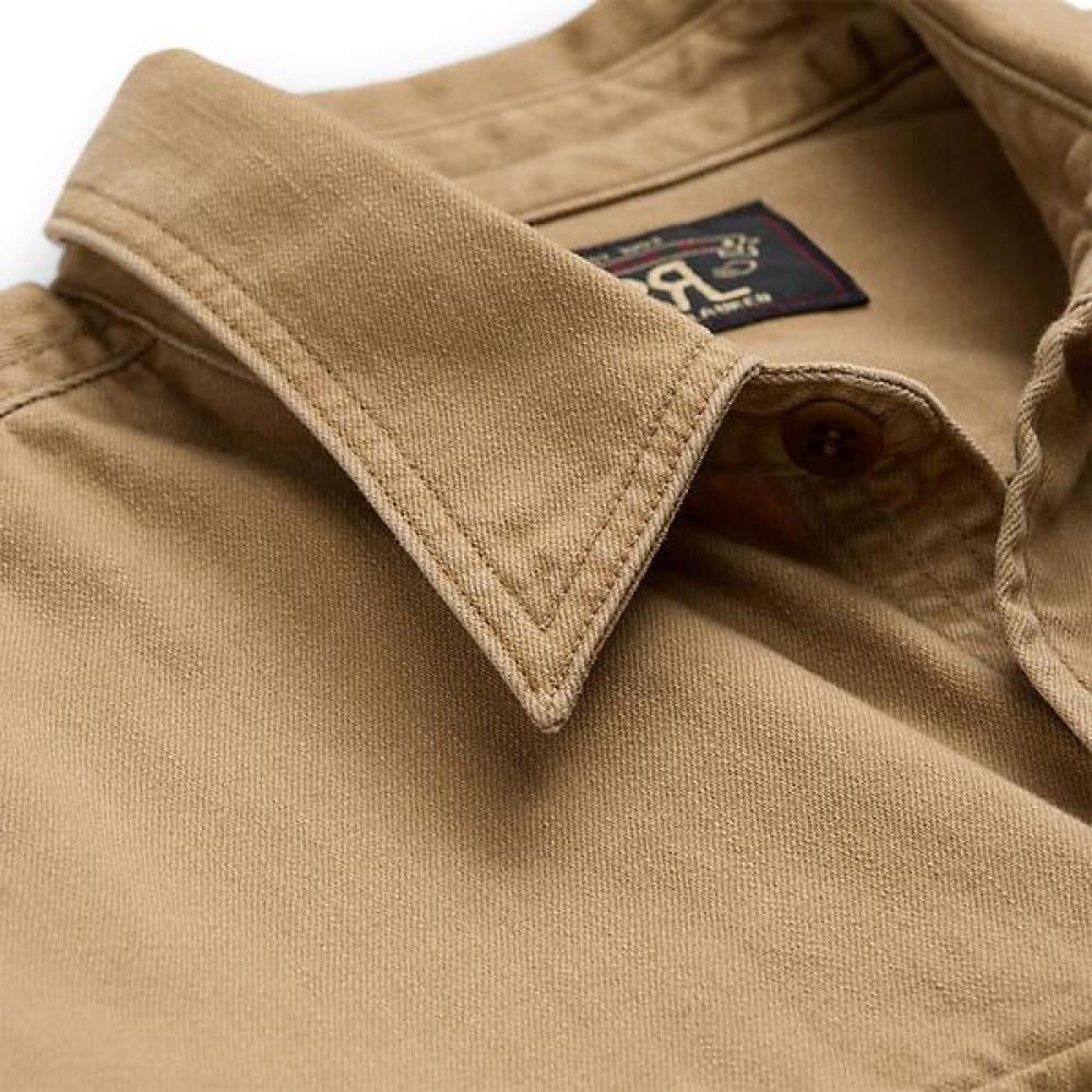Rrl Twill Work Shirt  Mnrrwov16820316101 