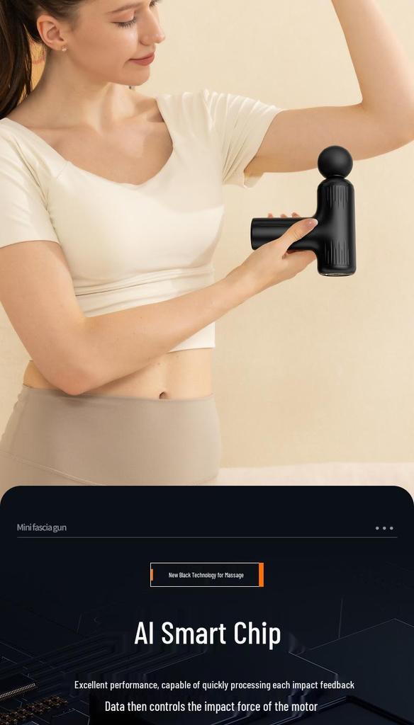 Mini Professional Grade Multi-Ball Portable Fascia Gun Massager