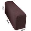 1PCS Furniture Protector Washable Armchair Slipcovers Checkered Pattern Armrests Chair Covers for Chairs Sofas Couch Arm Cover