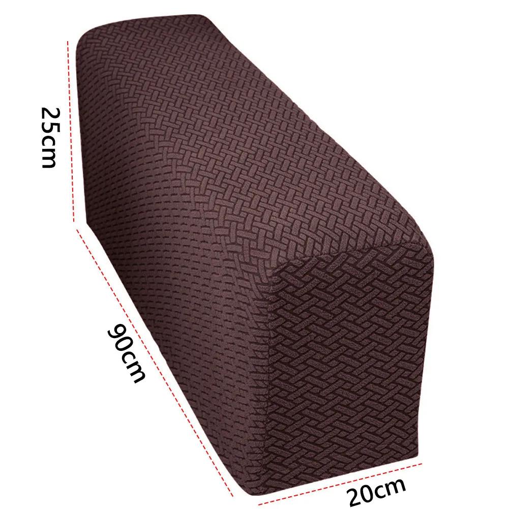 1PCS Furniture Protector Washable Armchair Slipcovers Checkered Pattern Armrests Chair Covers for Chairs Sofas Couch Arm Cover