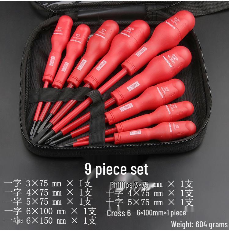 Zestaw wkrętaków elektrycznych izolowanych 1000 V