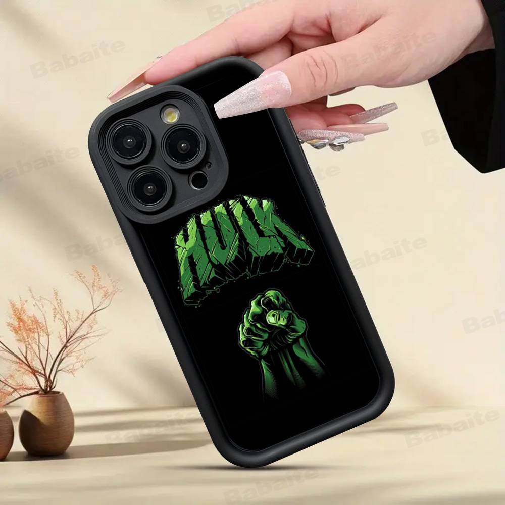 Superhero H-Hulk Phone Case For IPhone 17 16 15 14 13 Pro Max Plus 12 11 Cover