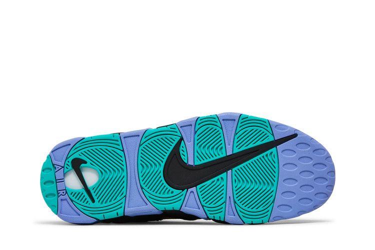 Men's Sneakers Nike Air More Money Have a Nike Day Black/White-Space Purple-Bleached Coral-Hyper Jade
