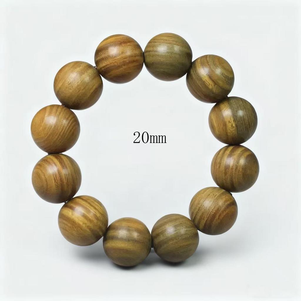 Argentina Green Sandalwood Bracelet Prayer Beads Rosary – Aromatic Unisex Wenwan Jewelry