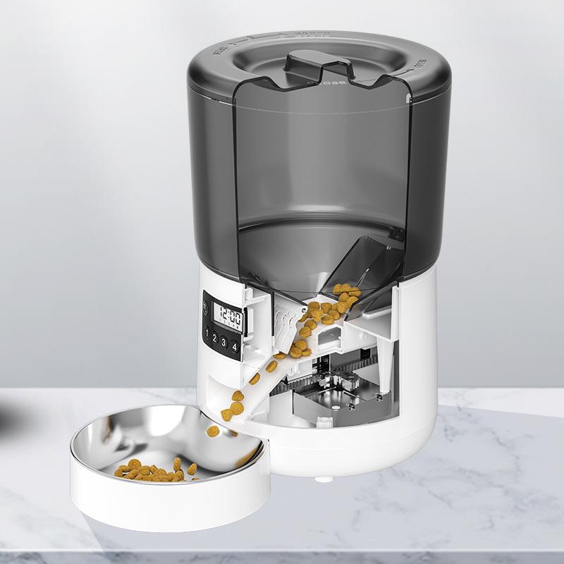 Smart Pet Feeder: 4L Automatic Food Bowl for Cats and Dogs