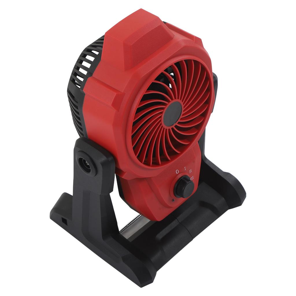 Electric Fan 3 Speed Portable Rechargeable Strong Power  Lithium Tent Fan for Outdoor Camping