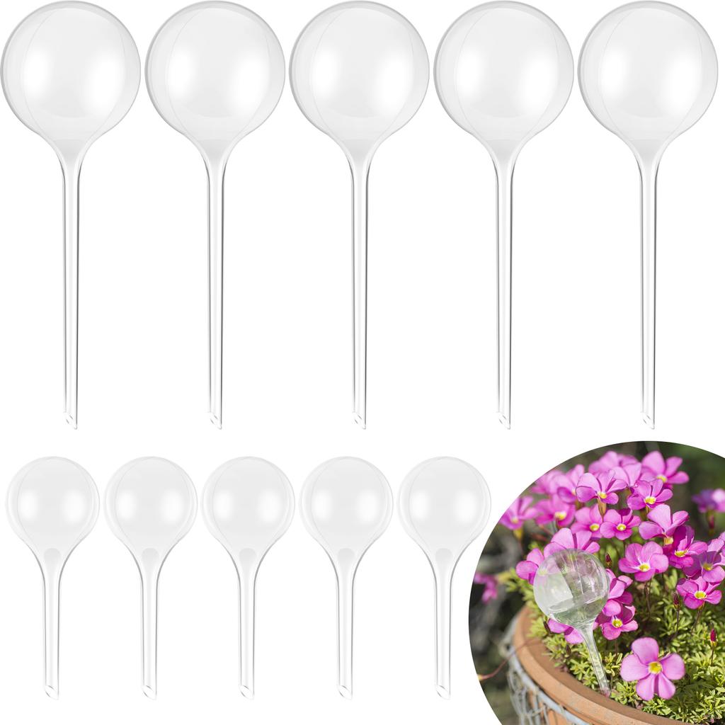 10Pcs Automatic Plant Watering Bulbs Self Watering Globe Balls Plant Water Feeder Water Device Drip Irrigation System for Garden