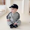Baby Cotton Romper: Panda Long Sleeve Onesie for Infants and Toddlers