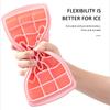 24 Grids Silicone Ice Cube Tray Maker With Removable Lids Ice Cube Mold Whiskey Cocktails Fruits Mold Bar Wine Ice Blocks Maker