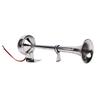12V Marine Boat Horn 125db Stainless Steel Trumpet Electric Horn for Ship Pickups RV Buses