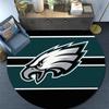 Philadelphia Eagles Round Area Rug,Carpet Rug for Living Room Bedroom Sofa Playroom Decor,Non-slip Floor Mat