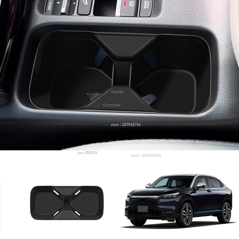 RHD For Honda Vezel H-RV HRV 2025 2026 Silicone Center Console Gear Shift Panel Water Cup Holder Bottle Wireless Charging Pad