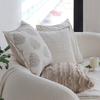 Milk Coffee Color Pillowcase French Cream Style Sofa Pillow Living Room Cushion Bay Window Decorative Cushion