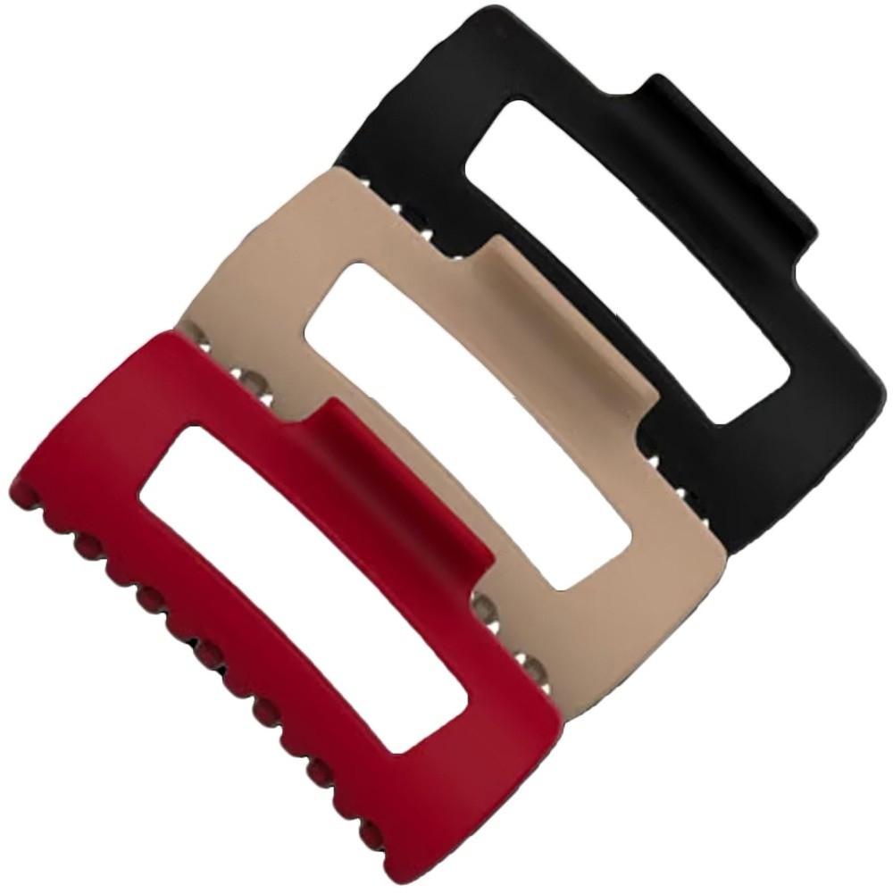 Flexible Ponytail Hairpins Comfortable Hair Clips Trendy Unsnappable Claw Clip For Women