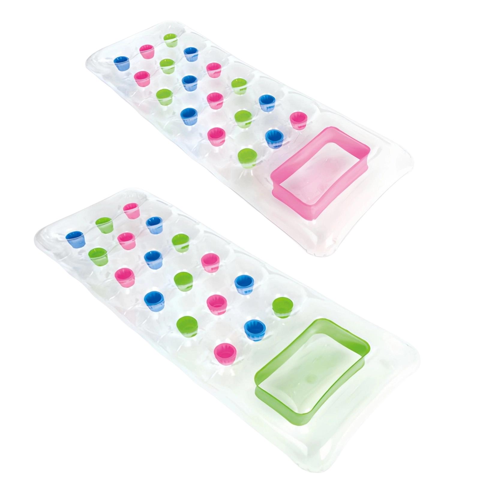 

Надувной поплавок для бассейна (Случайный цвет) ,Прозрачный плавательный круг, идеально подходит для бассейна, пляжа, летних водных развлечений One Size