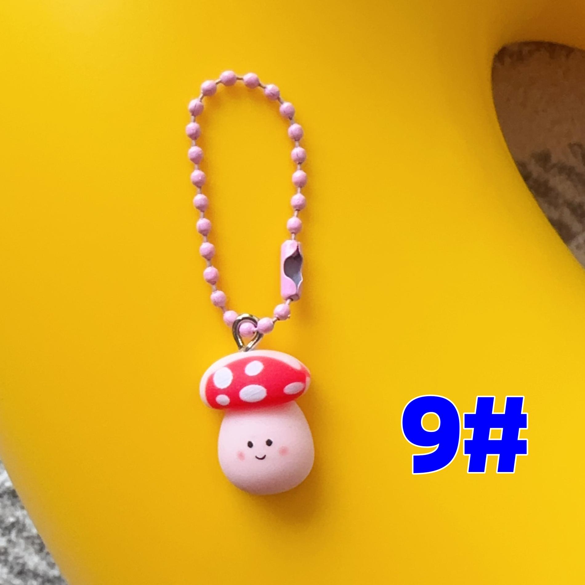 Cartoon Duck & Flower 3D Keychain Student Bag Pendant Gift Accessory