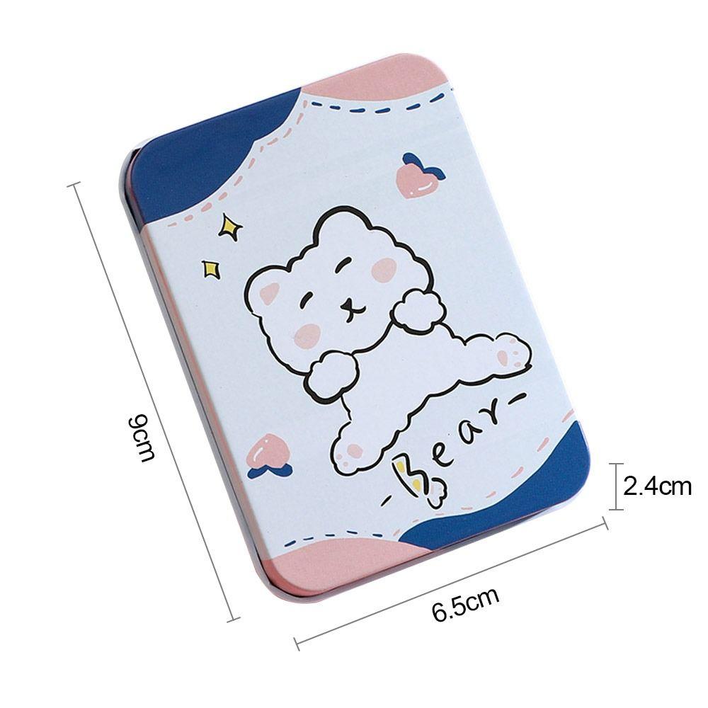 Stearinlys metallboks for fløtebalsam aluminium tinnkrukke tebokser etterfyllbare flasker kosmetikkbeholder