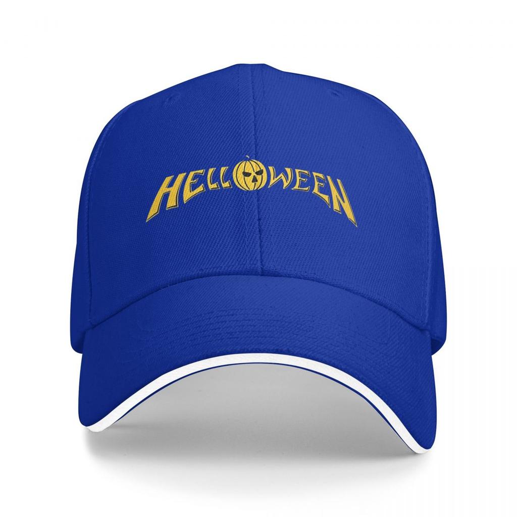 Helloween Logo Kapuce Snapback Baseballové Čepice Prodyšné Ležérní Čepice Venkovní pro Muže a Ženy