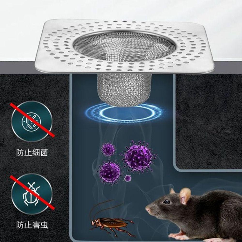 Kitchen Sink Sewer Mesh Cover Drain Strainers Hair Catcher Sink Strainer Mesh Cover Drain Filter
