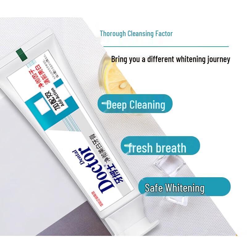Dr. Dental Pure Whitening & Plaque Reduction Toothpaste
