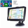 Car GPS Navigation System 7 Inch With Sunvisor 256 16GB Truck Sat Navigator  FM Transmitter Free Maps