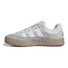 adidas Originals Adimatic Leather Comfortable Low-Top Skate Shoes Unisex Sneakers Light-Blue White ID0847