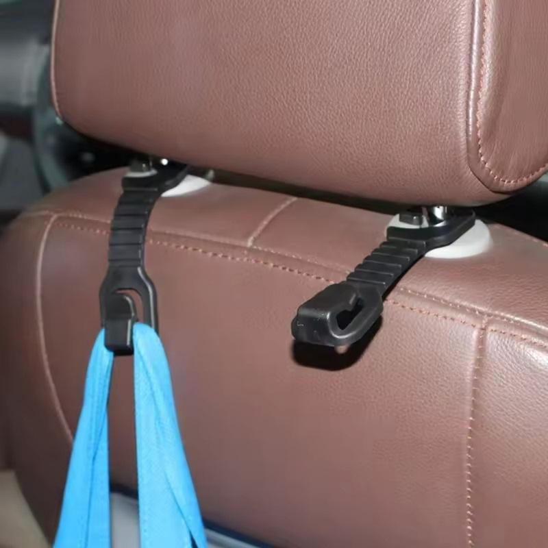 4Pcs Car Creative Multi-Functional Seat Back Hook for Hanging Bags, Umbrellas, Drinks, and Other Items