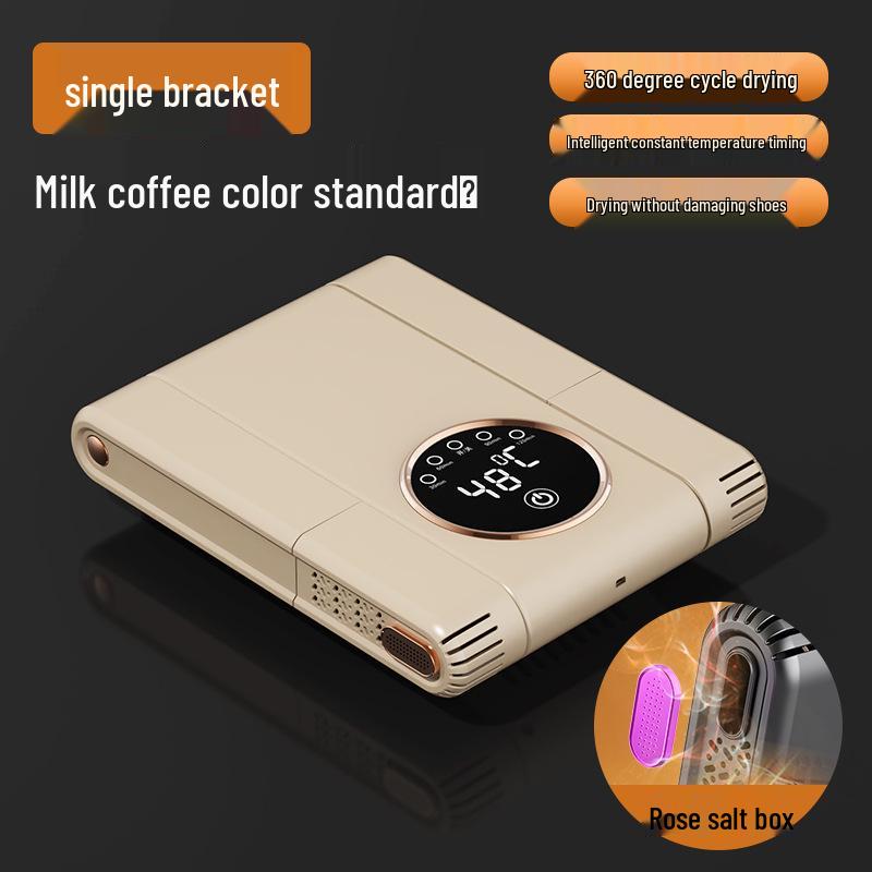 2025 Portable Folding Shoe Dryer with Dehumidifying, Odor Removal, Timer, and Quick Drying Features