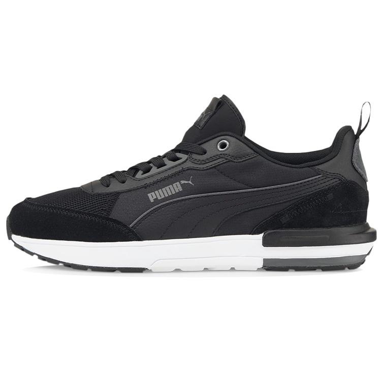 PUMA R22 Black Dark Shadow Men s 383462-01 EU 35.5