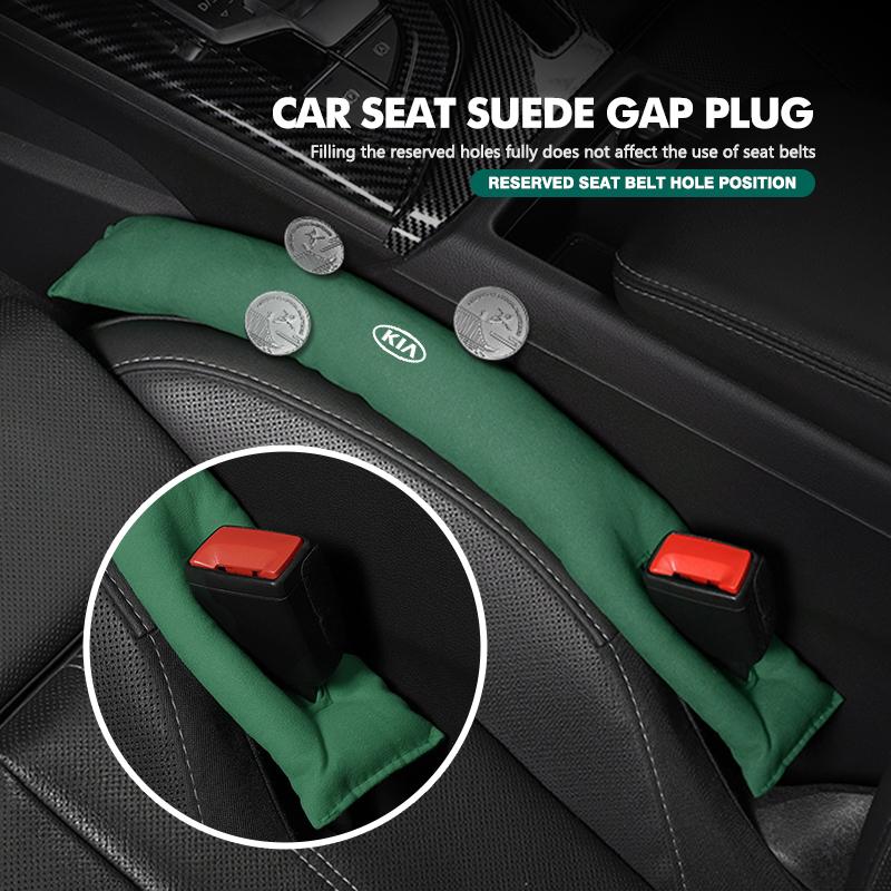 CNR2 For KIA Car Seat Gap Filler Leak Proof Filling Plug Strip Badge Accessories Rio K5 K2 Sportage Ceed Sorento Picanto Stinger Soul