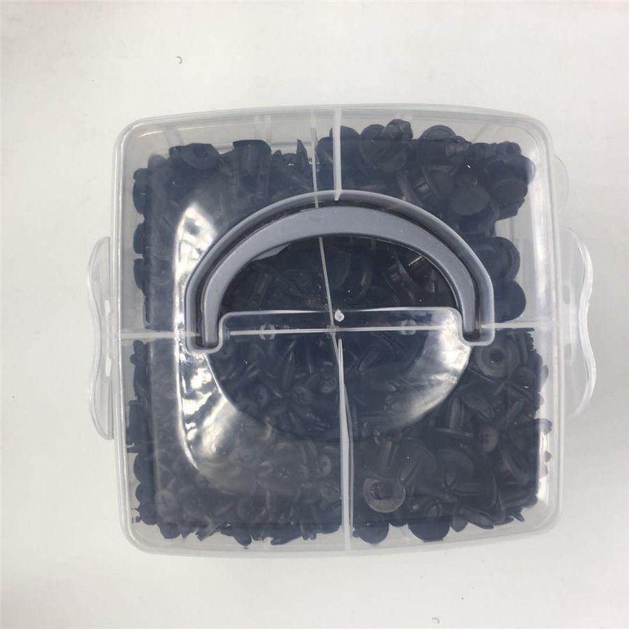 16 Popular Sizes 620 Pcs Car Retainer Clips Plastic Fasteners Kit Push Pin Rivet