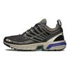 SALOMON Acs Pro Tejido Avanzado Moderno Antideslizante Resistente al Desgaste Transpirable Ligero Zapatillas de Senderismo de Caña Baja Unisex Zapatillas de Senderismo Negro Marrón 417526