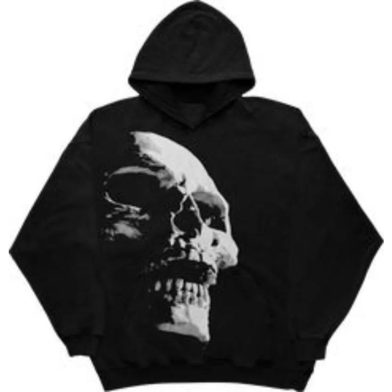 Fashion Women's Hoodies Retro Letter Graffiti Print Girl Daily Casual Pullover Spring And Autumn Long Sleeve Sweatshirt Women's Oversized Top Clothing