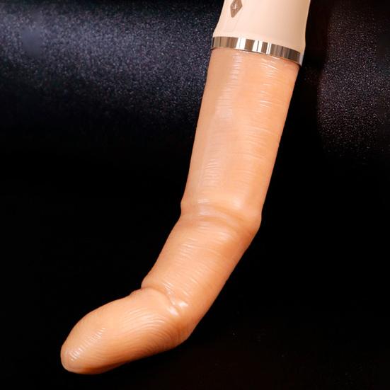 Przytulny wibrator Idealnie dopasowany Inteligentne ogrzewanie Wibrator punktowy TPE G Masturbator Produkt dla dorosłych