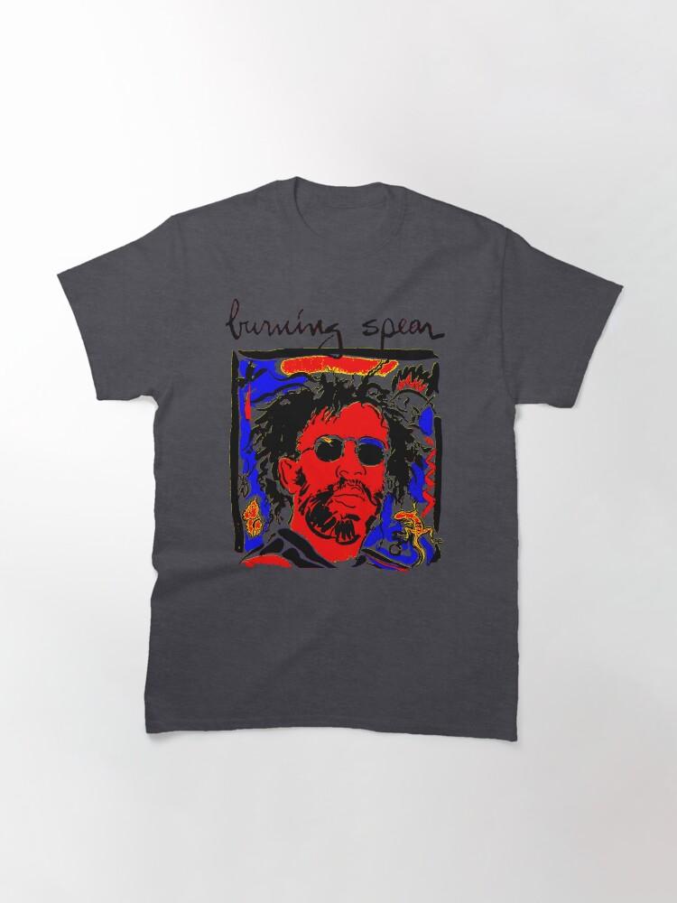 Burning Spear Hand Draw Face Roots Reggae Classic T-Shirt