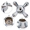 Customizable Alloy Faucet Knob Handle for 8mm Diameter 20 Teeth Valve Core