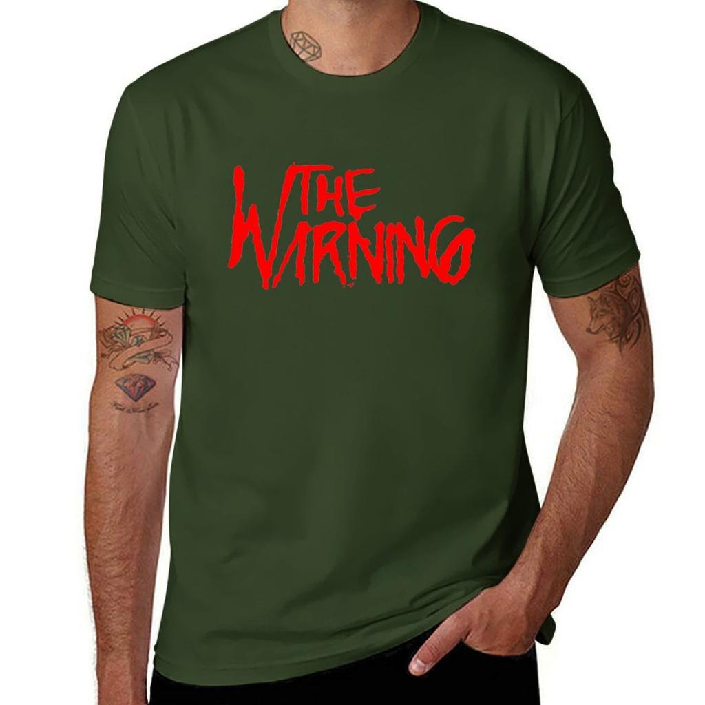 The Warning - Maglietta band rock messicana Abbigliamento estetico pesi massimi T-shirt da uomo