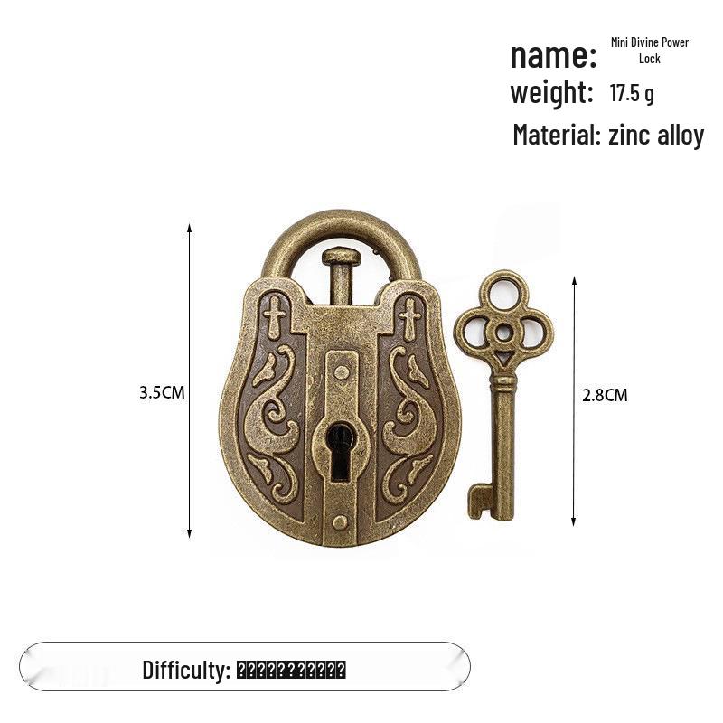 Cadenas Puzzle Kongming en Alliage de Zinc: Anneau de Démêlage Jouet Éducatif