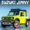 1/18 SUZUKI Jimny Versão Montada Carro de Liga Fundido Sob Pressão e Veículos de Brinquedo Modelo de Carro Função de Iluminação Brinquedos de Carro Para Crianças Presentes