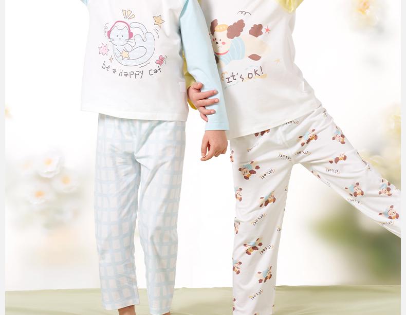 Children's Breathable Cotton Pajama Set