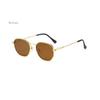Retro Small Square Metal Framesd Female Sunglasses Fashion Gradient Lens Uv 400 Protection Male Punk Dark Green Sun Spectacles Gafas De Sol