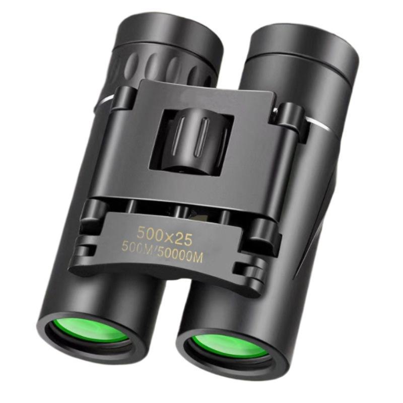 HD 500x25 Zoom Portable Binoculars - Long-Range Low-Light Night Vision