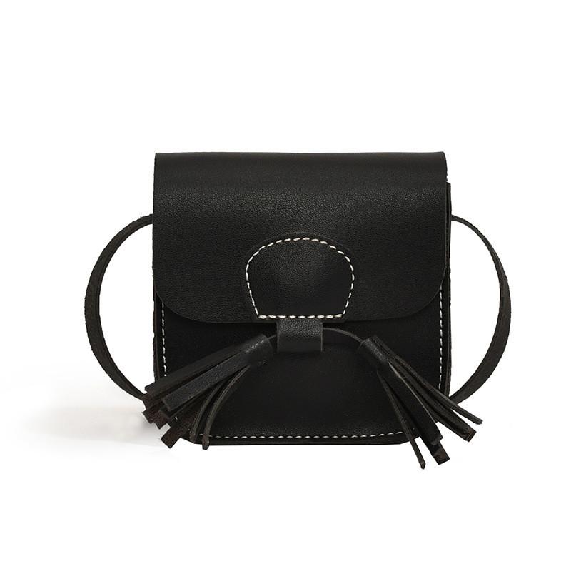 

Stylish Lightweight Children s Mini Fringed Square Bag For Girls And Boys School Use