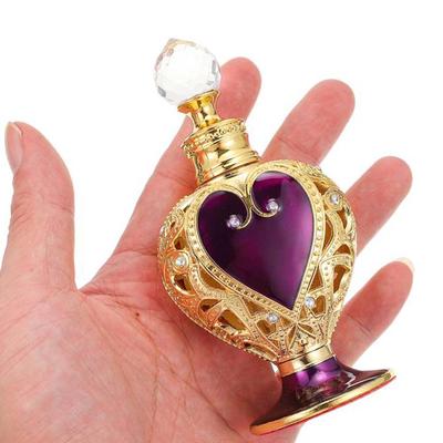 Beauty Tool Gold Plating Perfume Refillable Bottle Perfume Bottles Liquid Cosmetic Empty Container